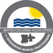 BC Association of Osteopathic Manual Practitioners Logo on transparent background